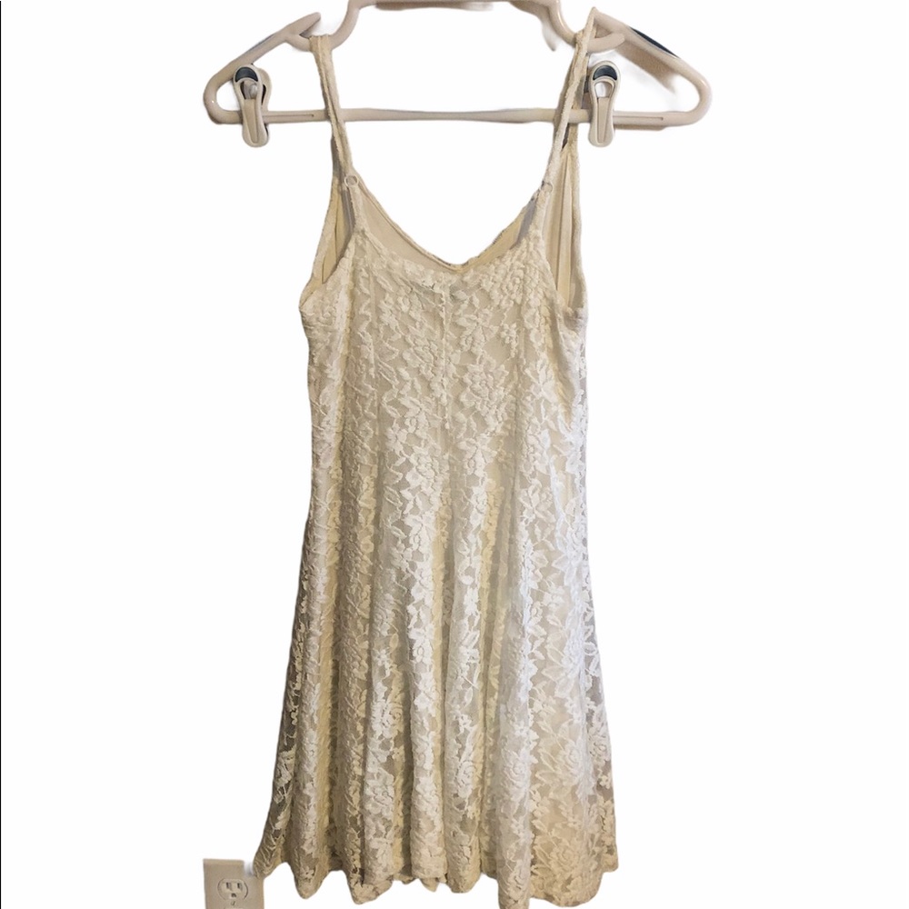 White Laced Dress